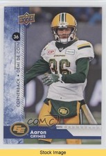 2018 Upper Deck CFL Blue Aaron Grymes #31 READ r6v