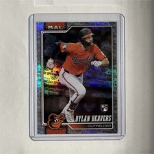 2026 Topps-Dylan Beavers Baltimore Orioles Rookie #339 Opening Day Baseball Card