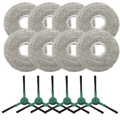 Side Brush Mop Cloth Kit for iRobot For Roomba Plus 405 Combo/ 505 Combo Vacu...