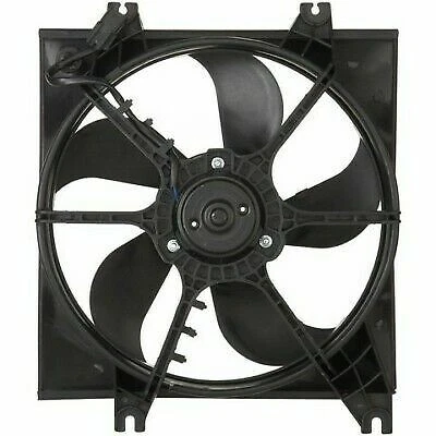 Radiator Single Fan fits 2000 2001 2002 2003 2004 2005 Hyundai Accent Sedan - Image 2 of 2