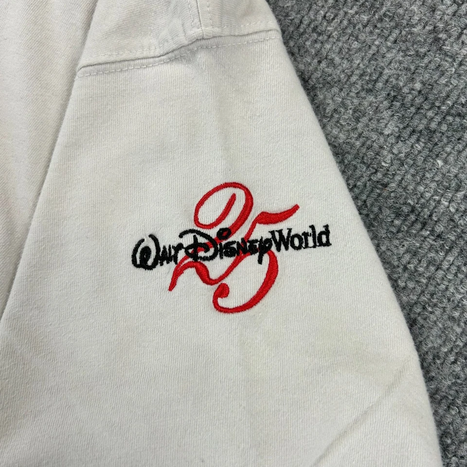 VINTAGE Walt Disney World Shirt Mens Medium 25th Anniversary Fantasia 90s Y2K - Image 4 of 4