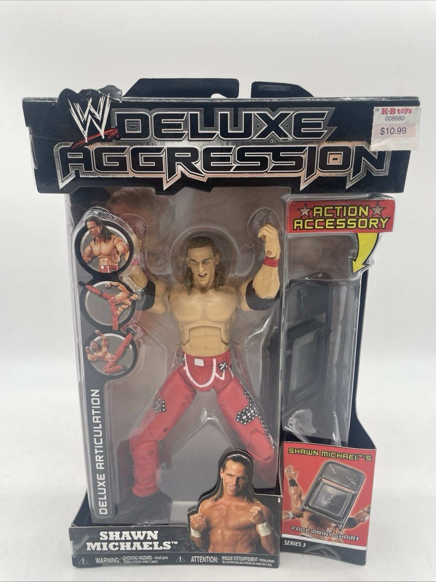 Jakks Pacific WWE Deluxe Aggression Series 3 Shawn Michaels! | eBay