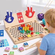 Wooden Math Learning Toy Educational Toy for Interaction Teaching