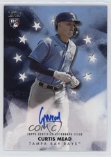 2024 Topps Series 1 Baseball Stars Auto Curtis Mead #BSA-CM Auto 0m89
