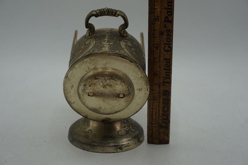 Silver Plate Pedestal Design Sugar Scuttle Japan - Picture 4 of 6