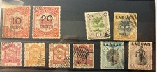 OLD NORTH BORNEO STAMPS LABUAN INCLUDED