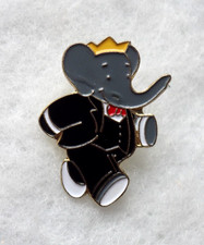BABAR THE ELEPHANT - PIN BADGE