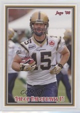 2008 Jogo CFL Aaron Hargreaves #149 z9k
