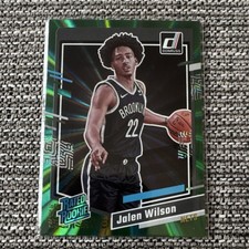 Panini Donruss Rated Rookie 2023-24 #224 Jalen Wilson Brooklyn Nets Card. rookie card picture
