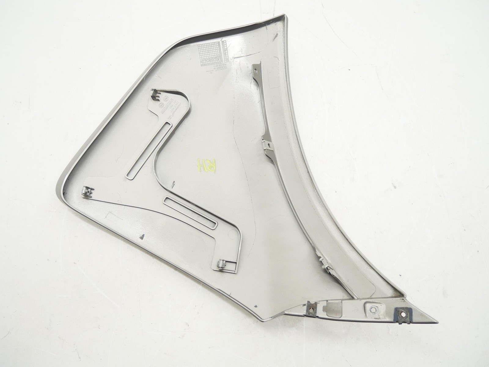 2016-2021 McLaren 570S Right Rear Bumper Cover RH End Piece Silver BSV 13A3730CP