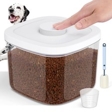 5-8Lbs/5.28Qt/5L Airtight Dog Cat Food Storage Container and Pet Storage Bin ...