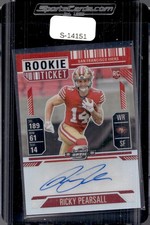 2024 Panini Contenders Optic #109 Ricky Pearsall Red #/175
