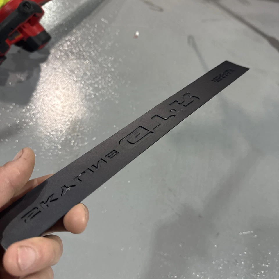 Genuine Nissan Skyline GTR RB26DETT Engine Ornament Badge New OEM A3B90-AA300 - Image 2 of 3