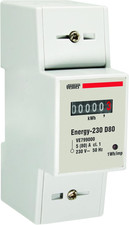 VE799000 ENERGY 230 D80 – Contatore Energia Elettrica Monofase Da Barra DIN 2 Mo