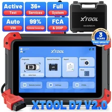 2025 XTOOL D7 Car Bi-directional Scanner Full System Diagnostic Key Programmer