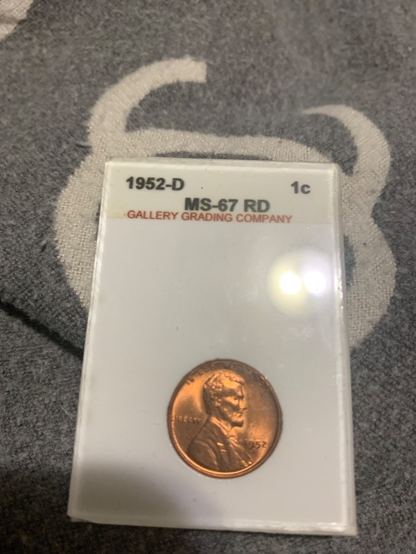 1952 D Lincoln Wheat Cent: Stunning GGC MS 67 Red ~ Very Low Pop ~ Nice Strike