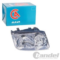 Alkar H4 Scheinwerfer Rechts Passend FüR VW Bora | 2742114