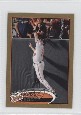 2012 Topps Mini Gold 25/61 Luke Scott #107 h8e