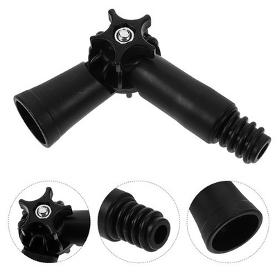 2 Pcs Universal Threaded Angle Adaptor For Extension Pole Cleaning Accessories