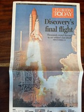 Space shuttle final flights newspaper coverage