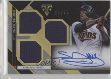 2016 Triple Threads Rookies and Future Phenoms Silver 29/75 Miguel Sano Auto s3g