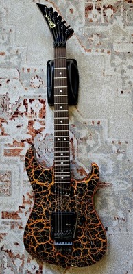 Charvel Jackson 3DR Dinky DK Predator Lava Fire Crackle Made in
