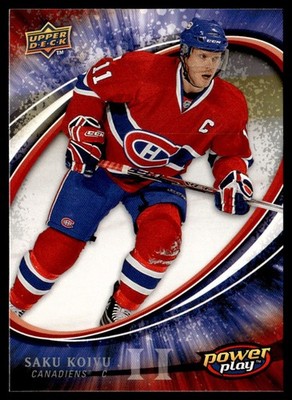 2008-09 Upper Deck Power Play Box Set Saku Koivu Montreal Canadiens #155