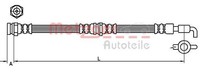 Bremsschlauch Vorne Links Rechts Metzger 4110871 FÜR Mazda