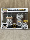 FUNKO POP ZEBRA AND BULLSEYE BATMAN 2 PACK HOT TOPIC EXCLUSIVE DC Superheroes