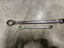 2 Vintage Proto Usa 1151 Los Angeles Wrench 1-116 X 1-14 Plomb 1137 Tool Lot