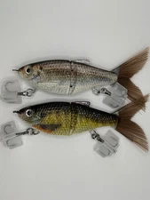 TYG Silencer Junior Glide bait swimbait 3 inch 2 pack lot NEW G