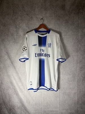 アウェイ ユニフォーム 04/05 チェルシー umbro ゲームシャツ ユニフォーム アウェイ 2003-2004 チェルシー UMBRO 長袖 ネイビー 734382 ウェア