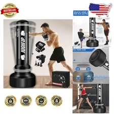 Heavy Duty 70" Inflatable Boxing Bag with Gloves & Electric Pump - Adults