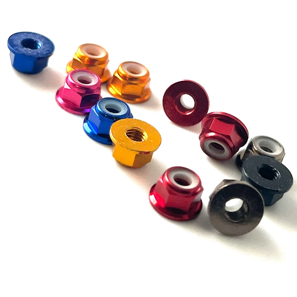 RC 4mm AXLE NUT TAMIYA TXT-1 CLOD BUSTER TLT-1 SCALE CRAWLER WOLF WR1 WILD - Image 2 of 3