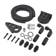 For 1996 Ford Mustang Gt350 F150 F250 4.6l 5.4l V8 Oil Filter Relocation Kit