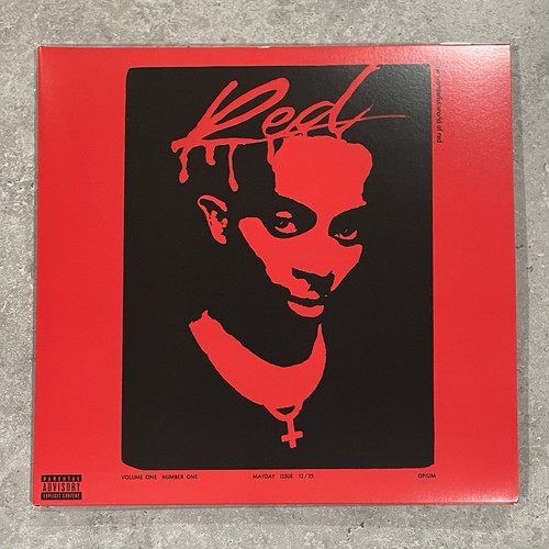 *SEAM SPLITS* Playboi Carti Whole Lotta Red Black in Red Vinyl LP 2958/3000 IVC prezzo ebay
