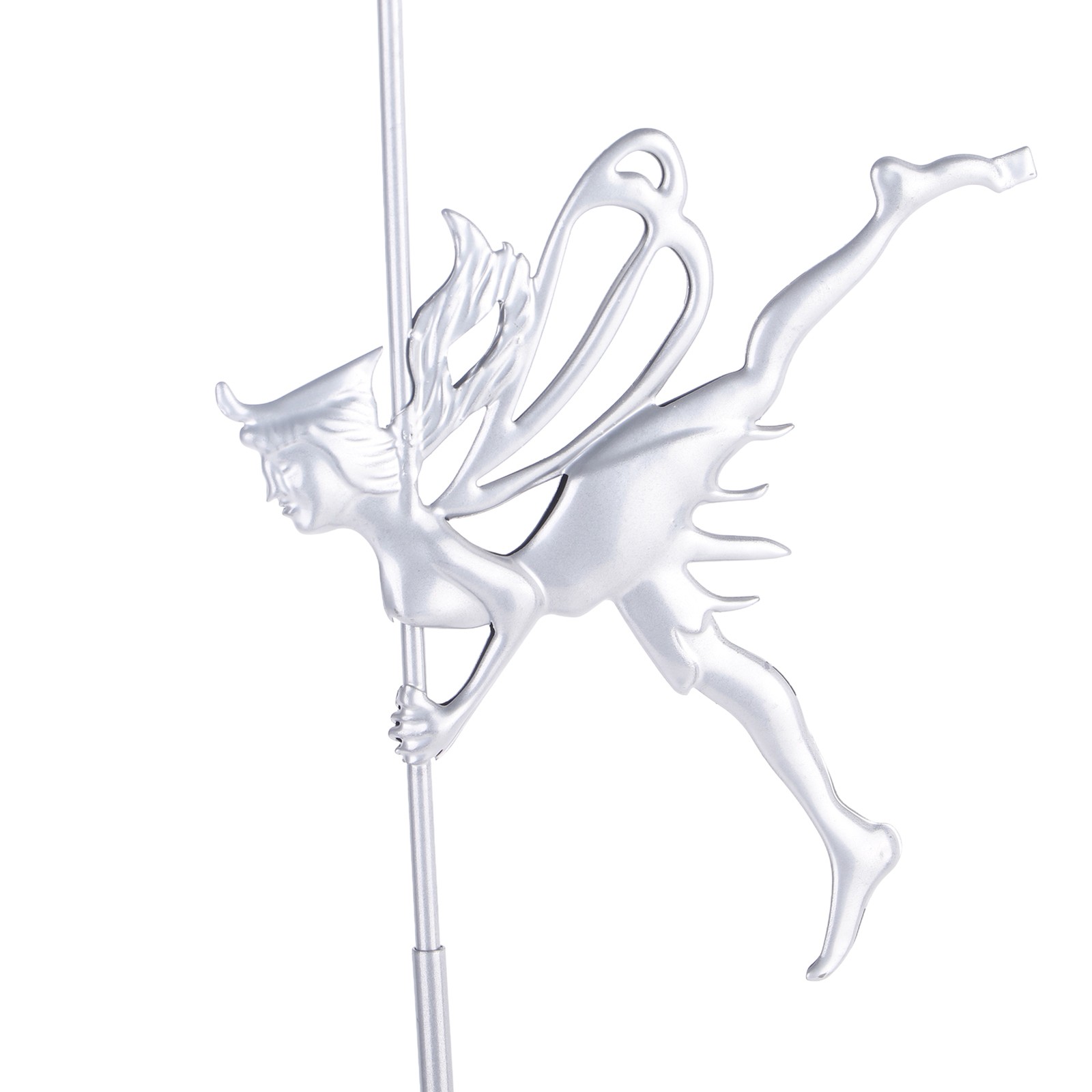 Walking Fairy Flower Statue Garden Fairy Flower Decorative Stake Patio Ornament