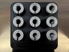 Pool Cue Repair 9 Piece Shaft Collet Set With Case