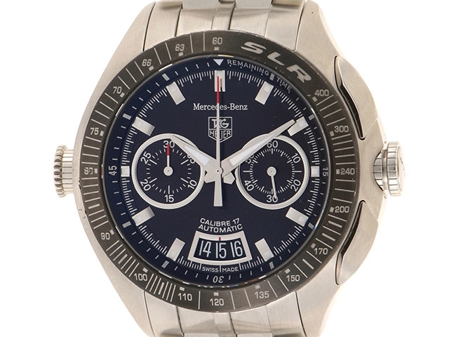 Stainless Steel Cag2111 TAG HEUER SLR Cal 17 Mercedes-Benz LE 3500