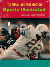 Mercury Morris Miami Dolphins 1973 Sports Illustrated SI complete magazine issue