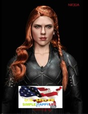1/6 Black Widow female head NR30A For 12" figure Tbleague phicen Hot toys ❶USA❶