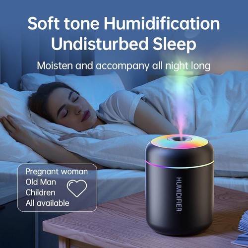 180ml Mini Luftbefeuchter USB Elektrische Aroma Diffusor Ätherisches Öl Reiniger - Bild 18 von 26