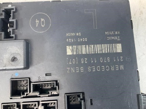 07-08 Mercedes Benz W211 E280 E300 E350 E550 E63 Chassis ECM Front Door Control - Picture 5 of 9