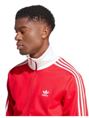 Adidas Adicolor Beckenbauer Red Track Jacket Men's Médium New W