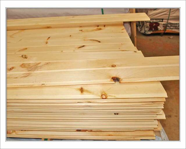 Canadian White Pine Car Siding 1x10 Tongue And Groove We Ship Free