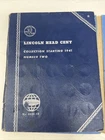 Lincoln Head Cent Album 1941-1978-75 Coins Total