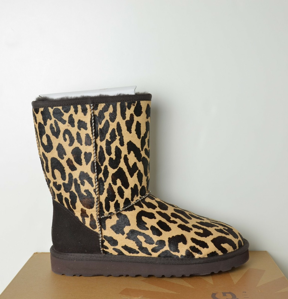 UGG Australia Women's Classic Short Boots Exotic Print Zebra
