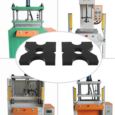 #ad 2Pcs Hydraulic Shop Press Plates H Frame Pressing Plate fit for 20 ton Pressure $51.55