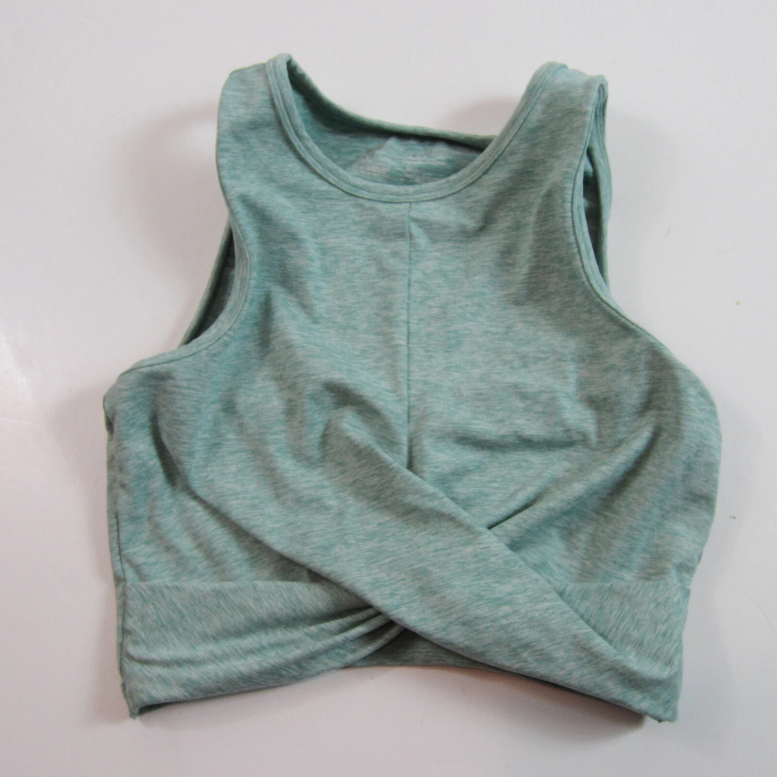 yogalicious lux crop twist knot tank-top