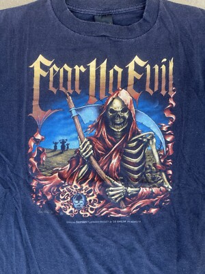 kerouac ケラ dir en grey Vintage 3D Emblem Easyrider Fear No Evil Grim Reaper T Shirt